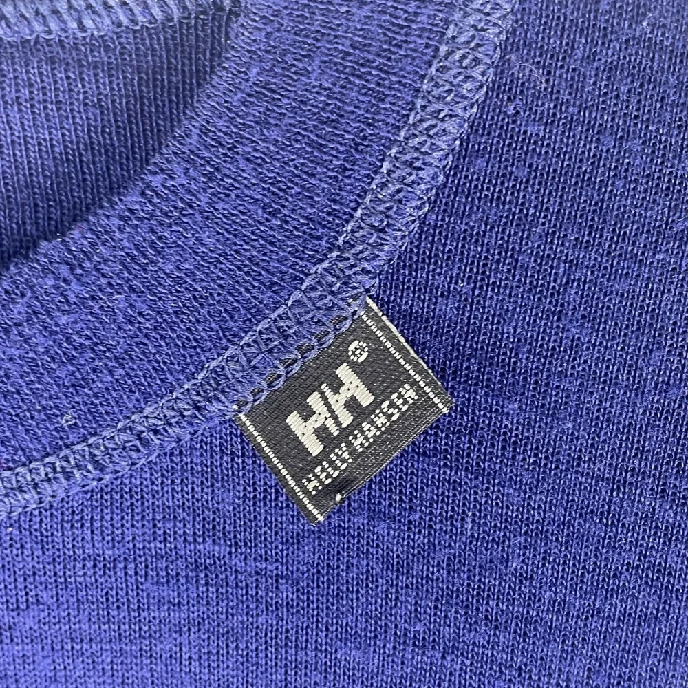 Helly Hansen Base Layer Top Unisex Medium Navy Blue Lifa Shirt Workwear 75001